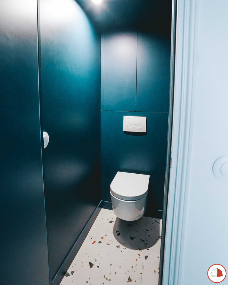 Projet Duperré KASQ - WC rénové KASQ