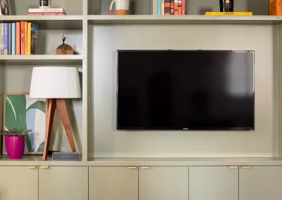 Projet Breteuil - meuble TV sur mesure