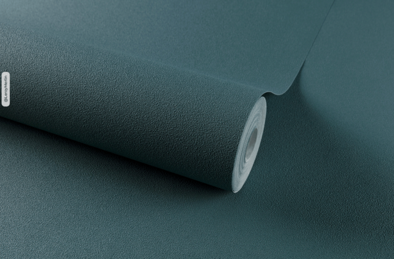 Papier peint Leroy Merlin_intissé Lisse et mat INSPIRE vert laguna n°2