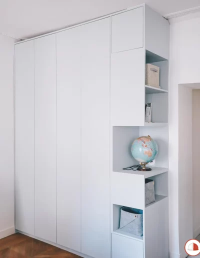 Mobilier sur mesure projet Duperré Paris