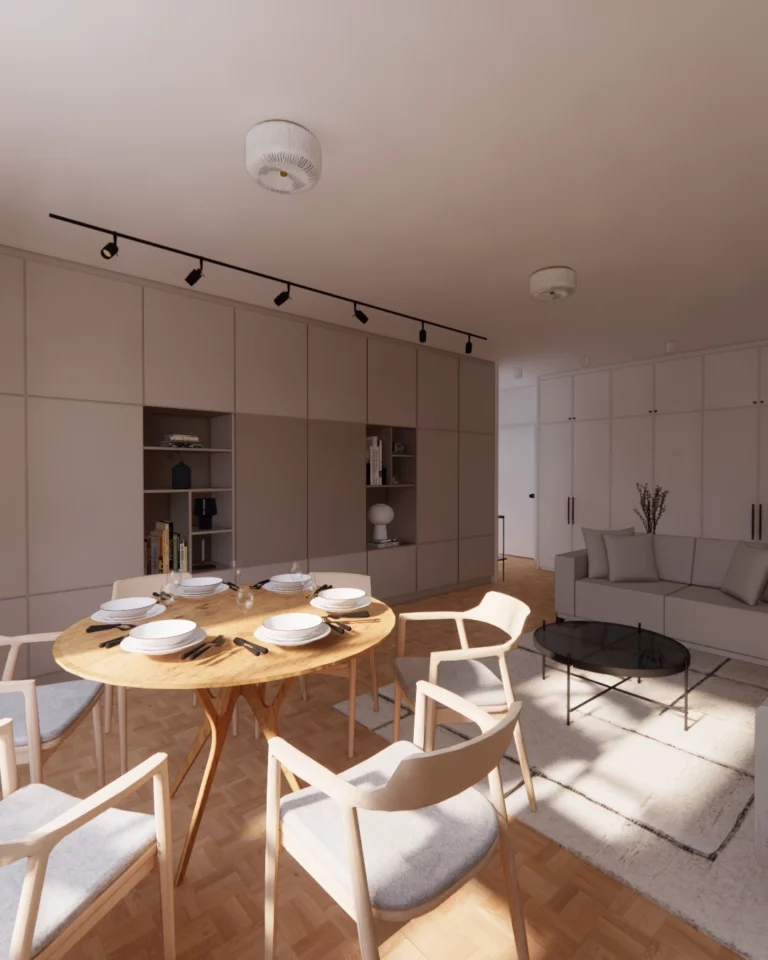Rénovation paris -Projet Boissiere 3D_SALON 3