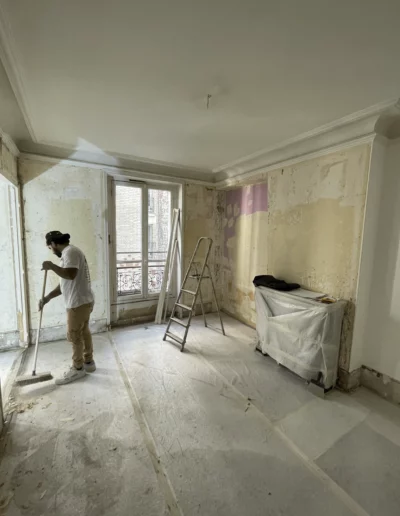 Projet rénovation Glaciere_salle eau avant travaux