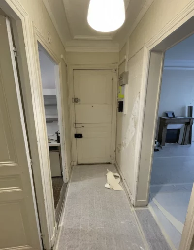 Projet rénovation Glaciere_avant travaux entree