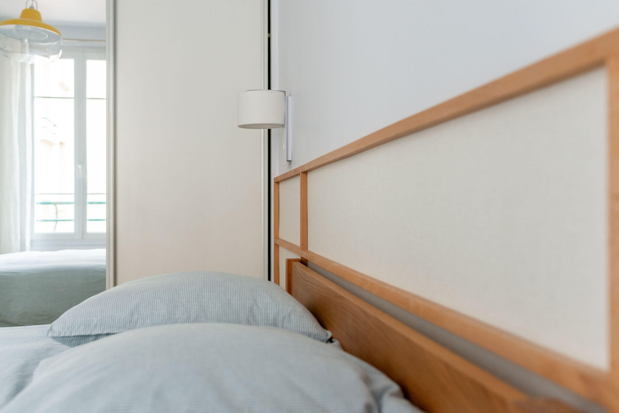 Projet rénovation Faubourg Paris_chambre2 Équipe KASQ - entreprise de rénovation à Paris