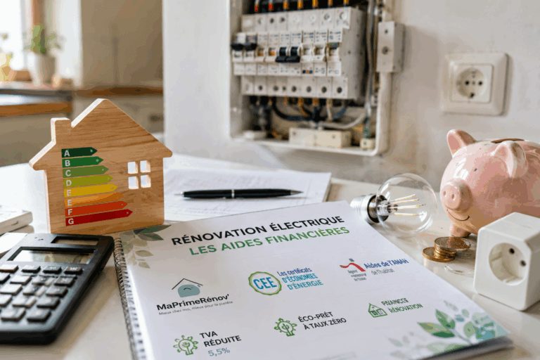 Les aides financières pour la rénovation électrique