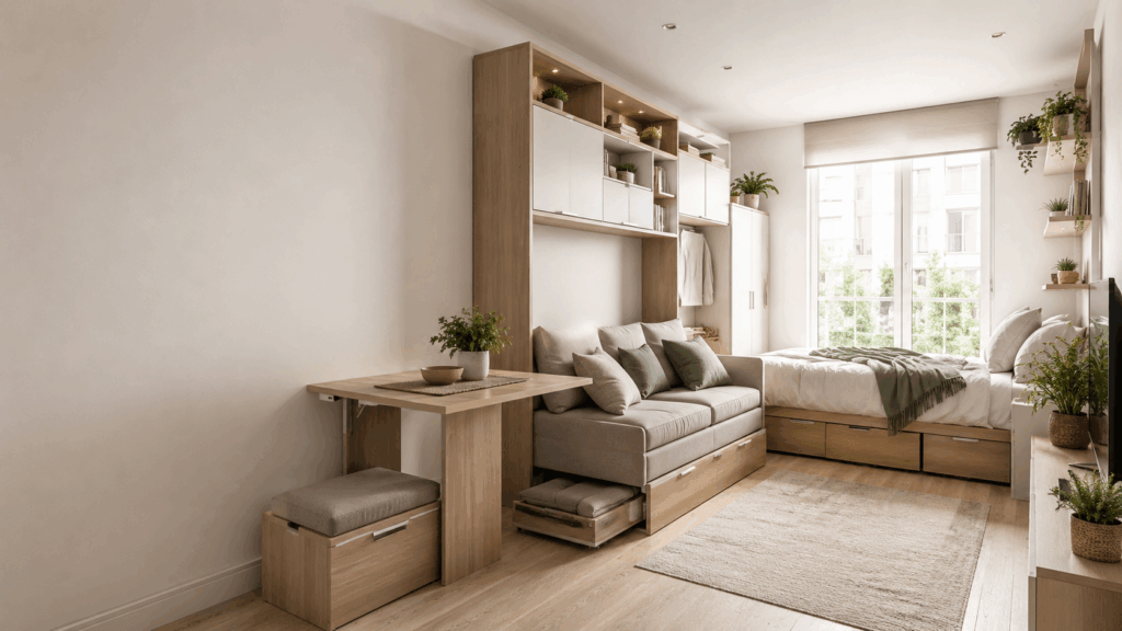 Optimiser l&rsquo;espace : gagner des m² dans un petit logement